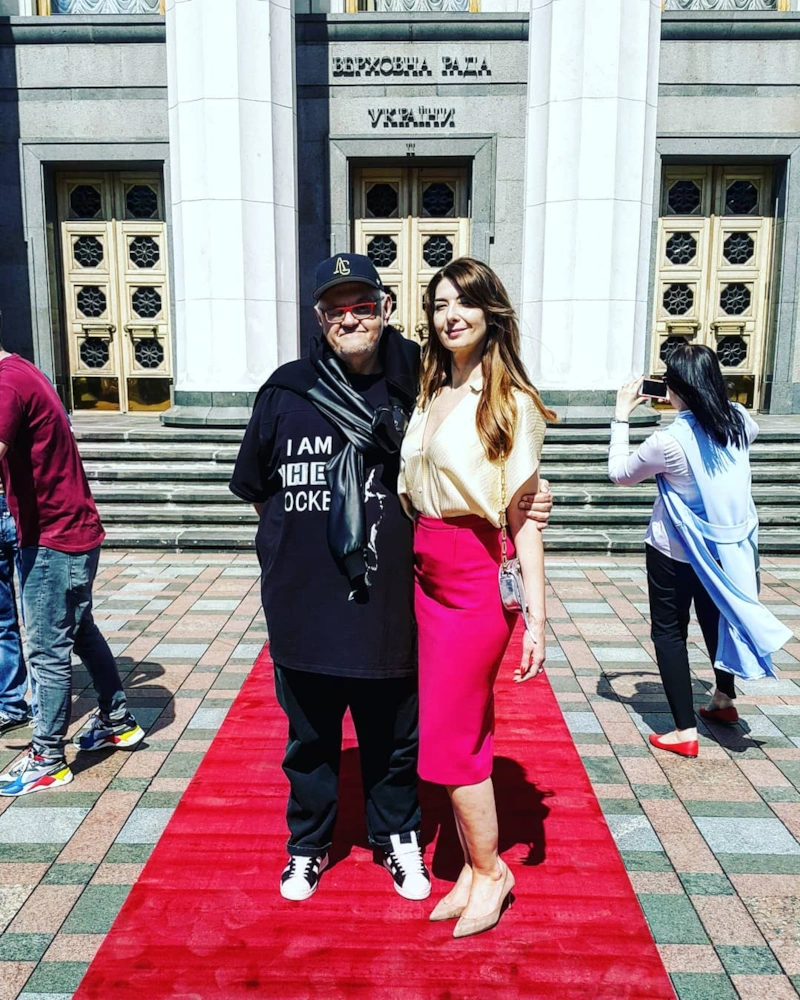 Татьяна Сивохо с мужем Сергеем