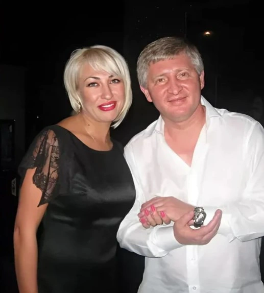 Ринат Ахметов с женой