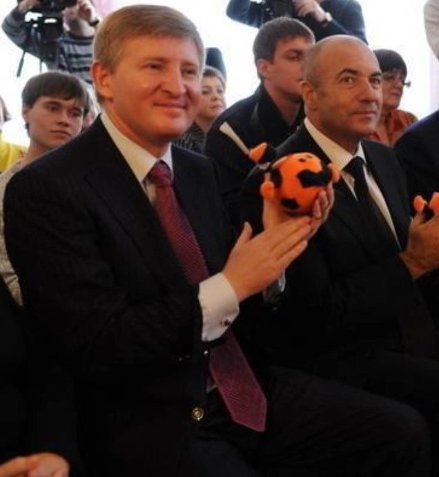 Ринат Ахметов и Игорь Крутой