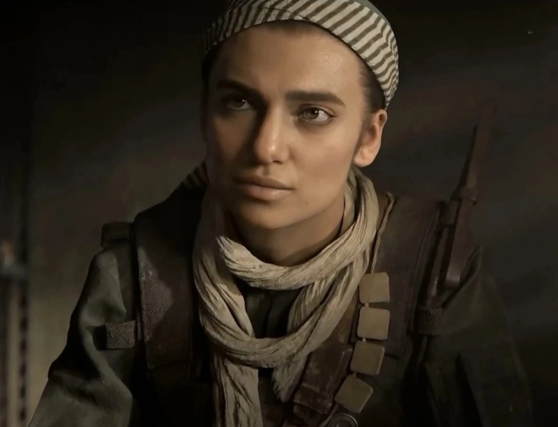 Персонаж Клаудии Думит в компьютерной игре Call of Duty