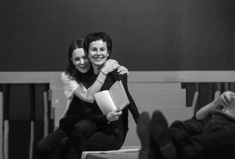 Дарья Авратинская с Ириной Апексимовой