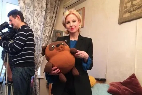 Валентина Пиманова на съемочной площадке