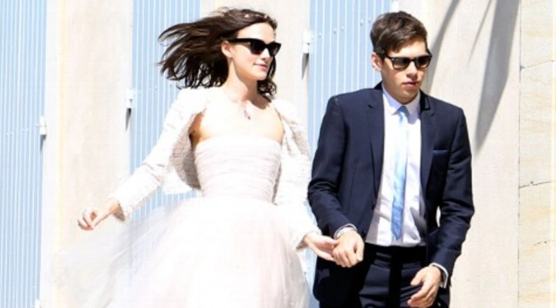 Свадьба Джеймса Райтона и Киры Найтли