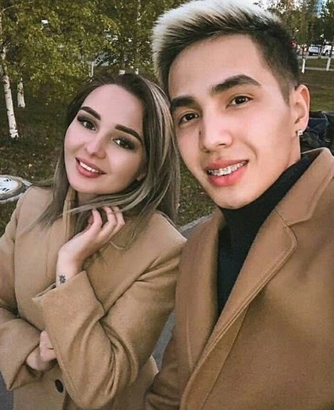 Ерболат Жанабылов и жена Эльмира Толегенова