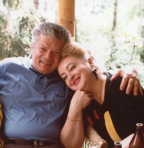 Святослав Федоров с женой Ирэн