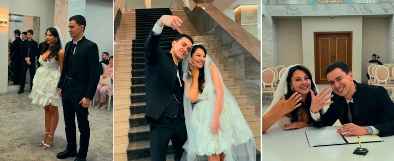 Виталий Андреев сыграл свадьбу Ольгой Зайцевой