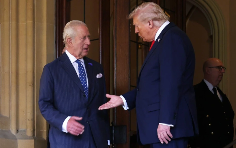 Карл III впал в ярость от новости о своем родстве с Трампом