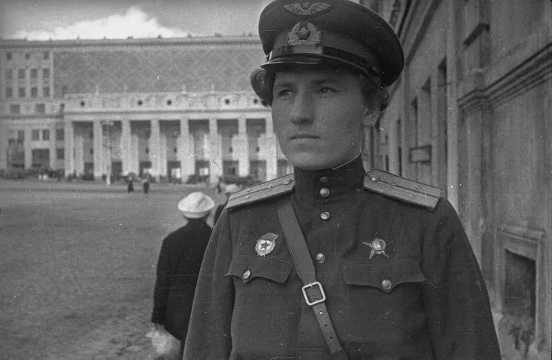 Летчица-ас, участница Великой Отечественной войны Екатерина Буданова