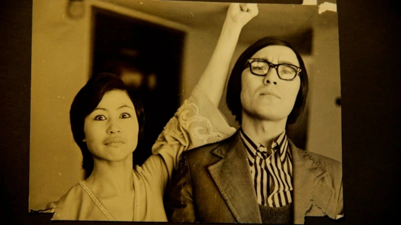 Роза Рымбаева с мужем Роза Рымбаева с мужем