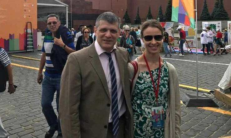 Дмитрий Бак с женой Дмитрий Бак с женой