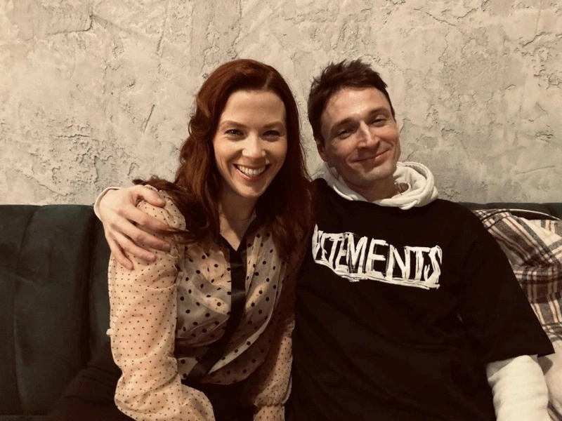 Ольга Смирнова с бывшим мужем Ольга Смирнова с бывшим мужем