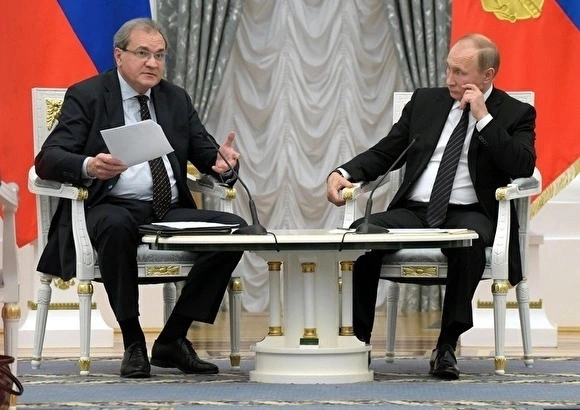 Валерий Фадеев и Владимир Путин