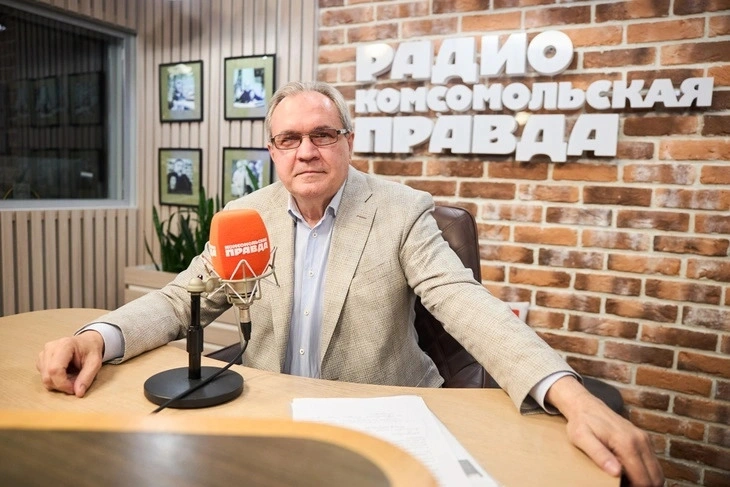 Валерий Фадеев на радио «Комсомольская правда»