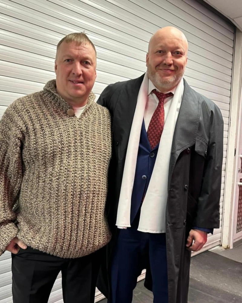 Николай Заварухин с братом Алексеем Николай Заварухин с братом Алексеем