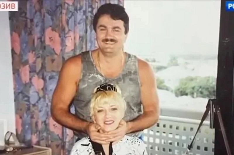 Елена Захарова с Виктором Захаровым