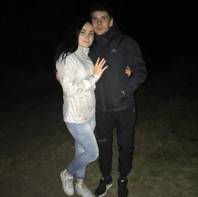 Ильмир Максимов с женой Елизаветой