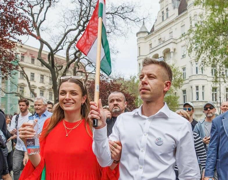 Петер Мадьяр и Эвелин Фогель