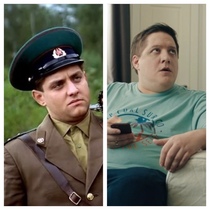 Михаил Полицеймако и Роман Попов (сходство)