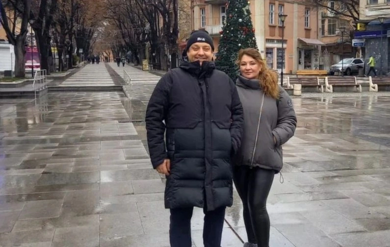 Михаил Полицеймако с женой