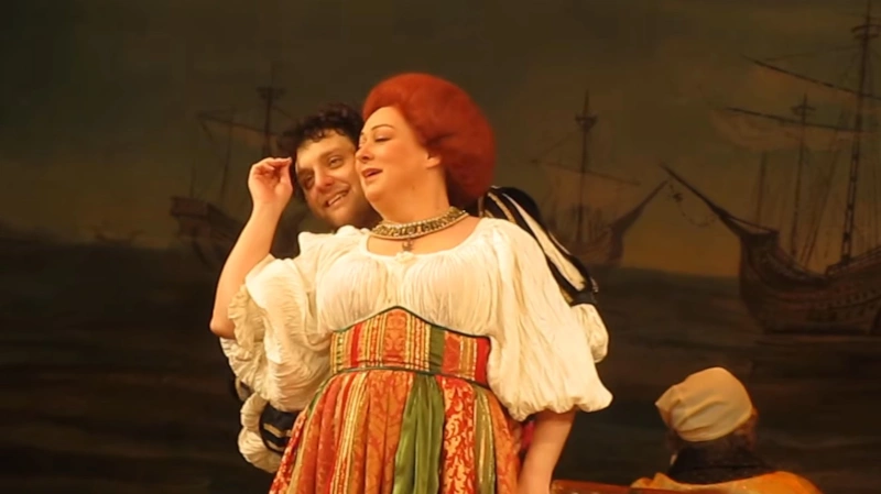 Михаил Полицеймако и Мария Аронова