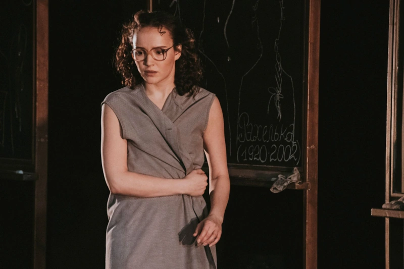 Дарья Щербакова в спектакле «Наш класс»