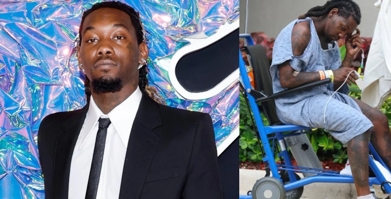 Offset после покушения оказался в больнице Offset после покушения оказался в больнице