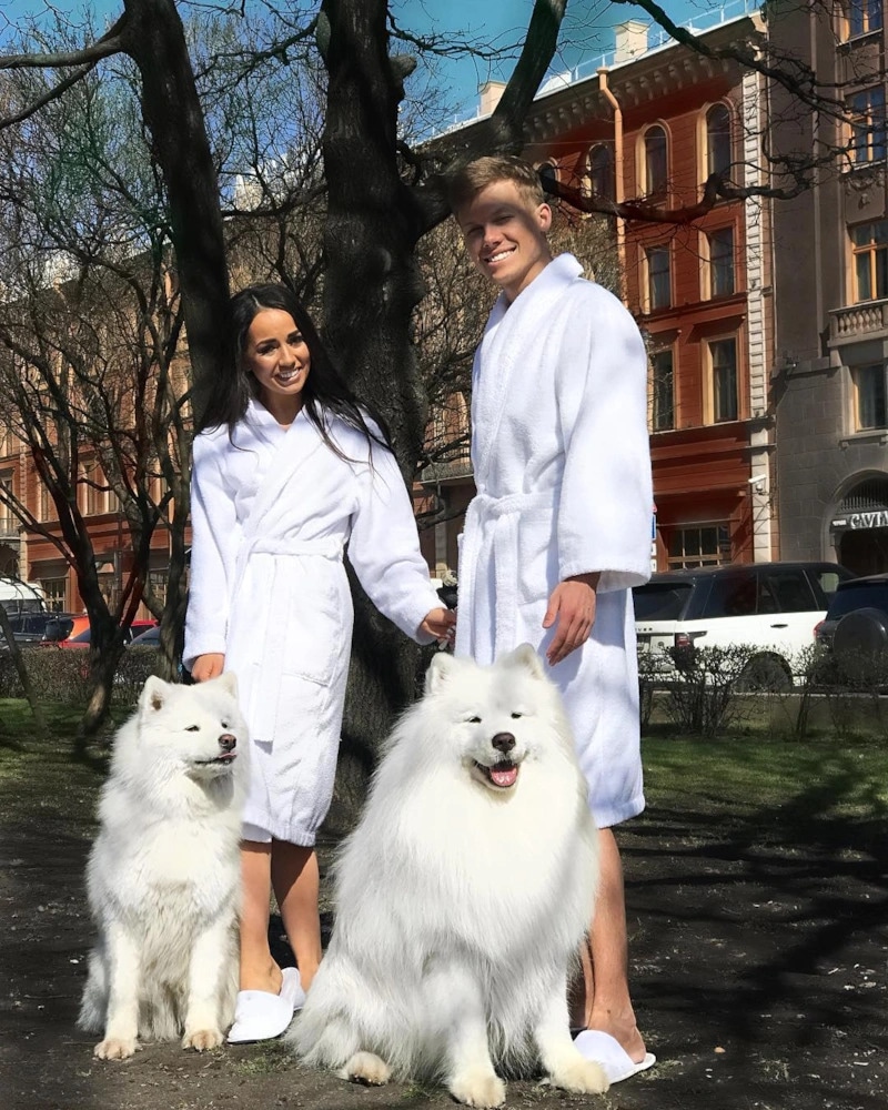 Арина Ростовская с мужем