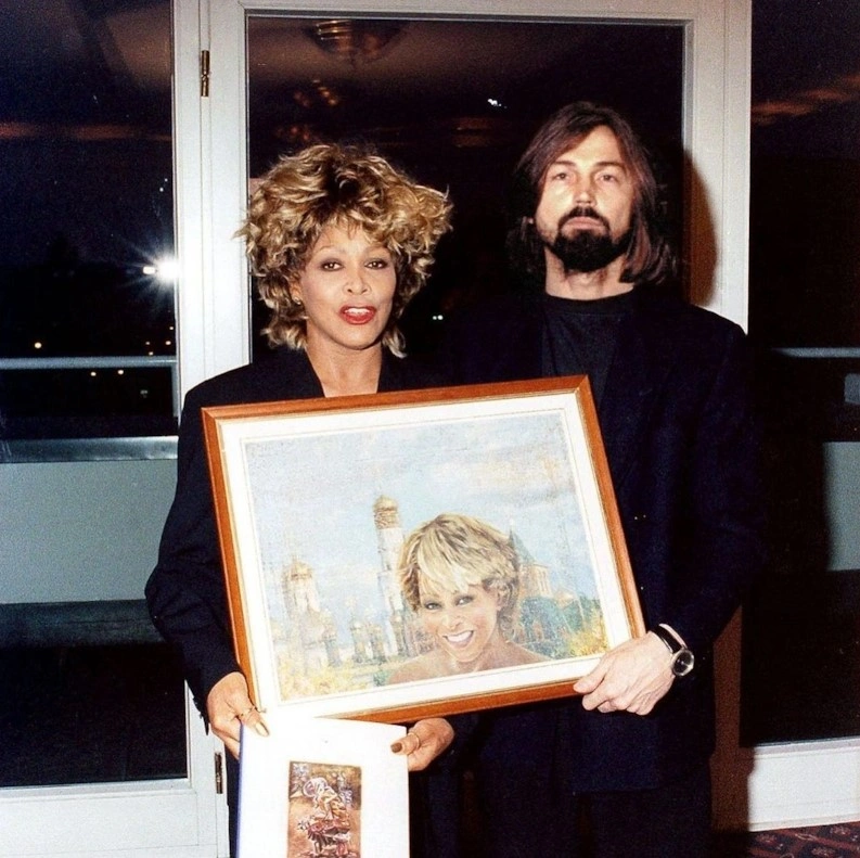 Никас Сафронов и Тина Тернер