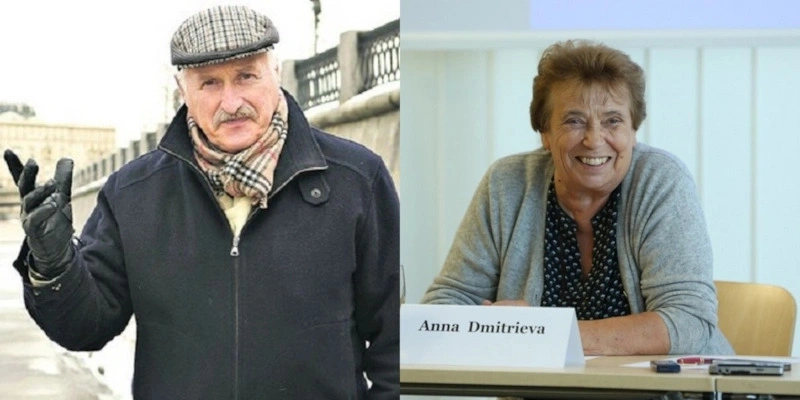 Дмитрий Чуковский и Анна Дмитриева