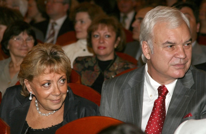 Владимир Молчанов с женой Консуэло