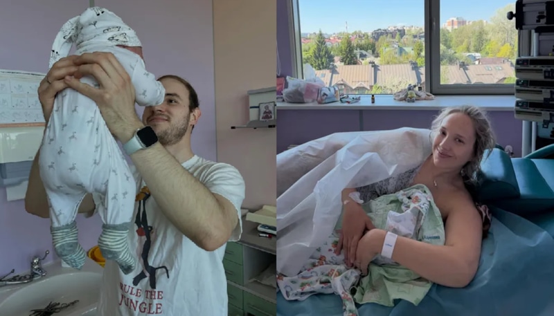 Аглая Сидихина уже успела поделиться трогательными кадрами из родильной палаты