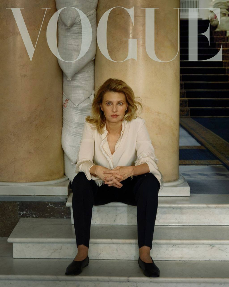 Елена Зеленская на обложке Vogue