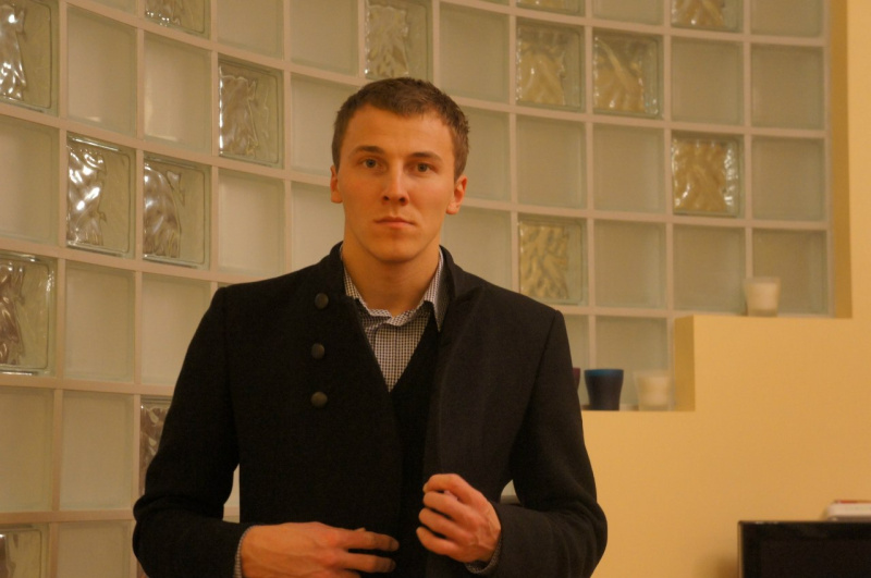 Павел Ерлыков в молодости