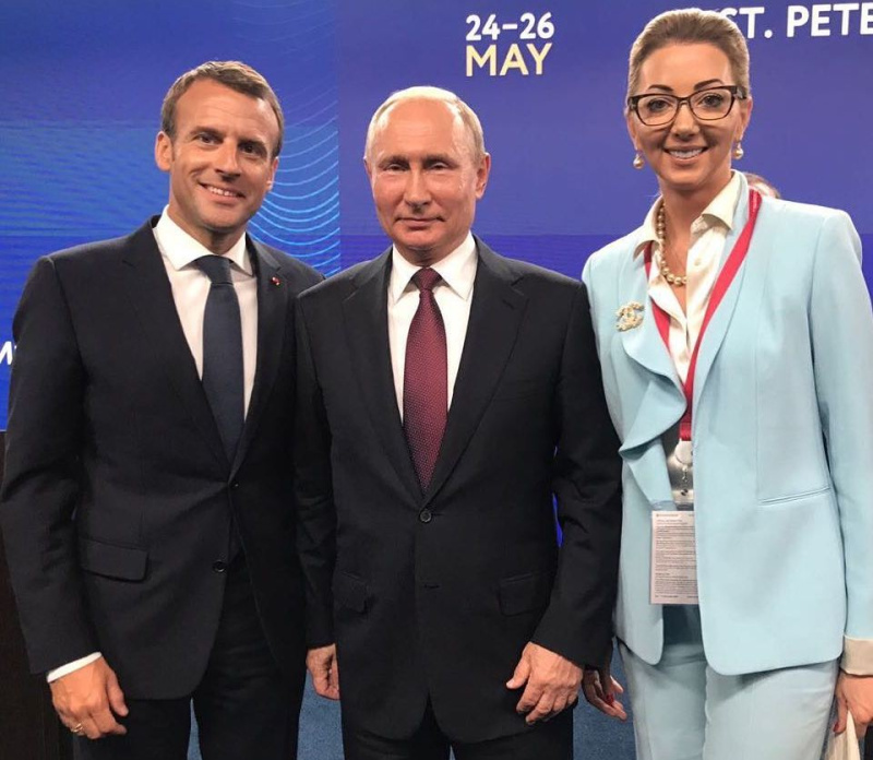 Наталья Ротенберг и Владимир Путин