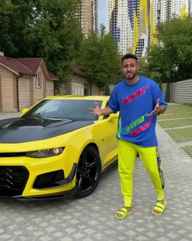 Арай Чобанян и его автомобиль