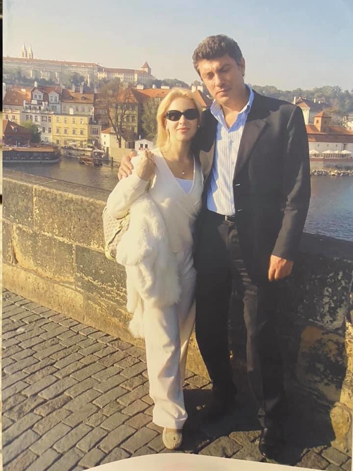 Екатерина Одинцова и Борис Немцов