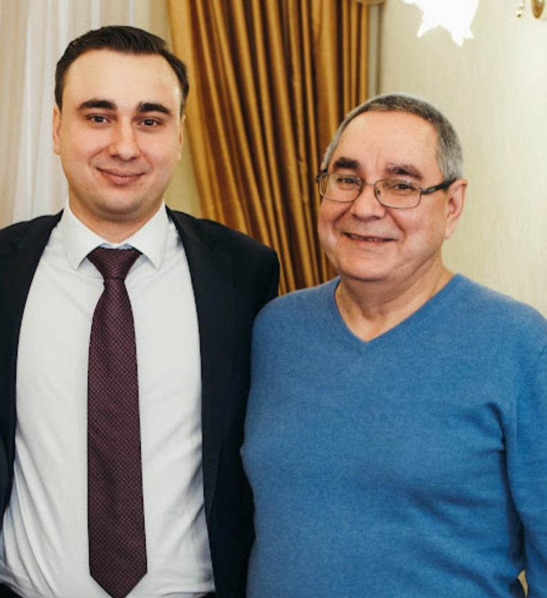 Иван Жданов* с отцом