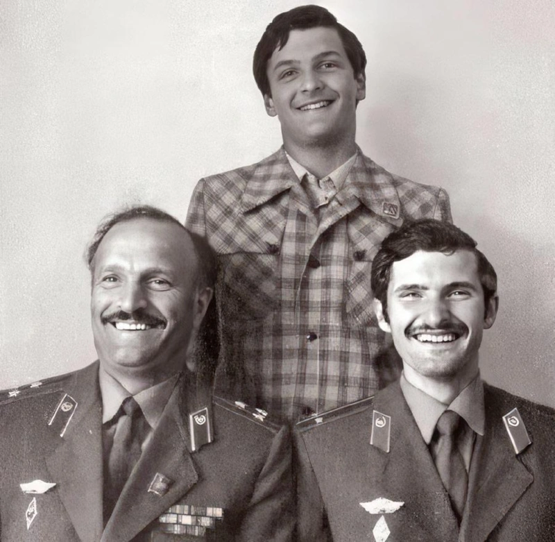 Сергей Меликов с отцом