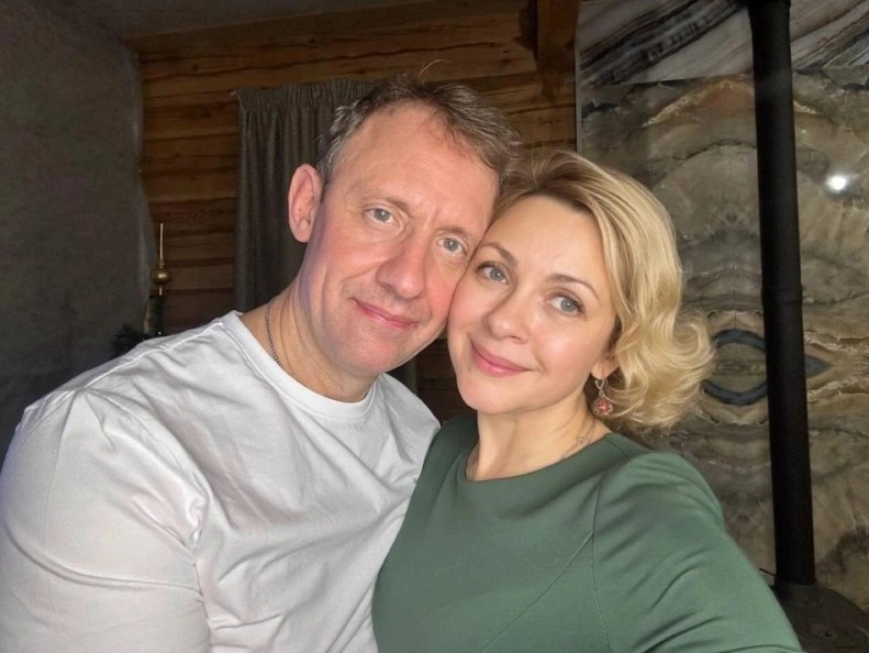 Наталия Селиверстова с мужем Дмитрием Павленко
