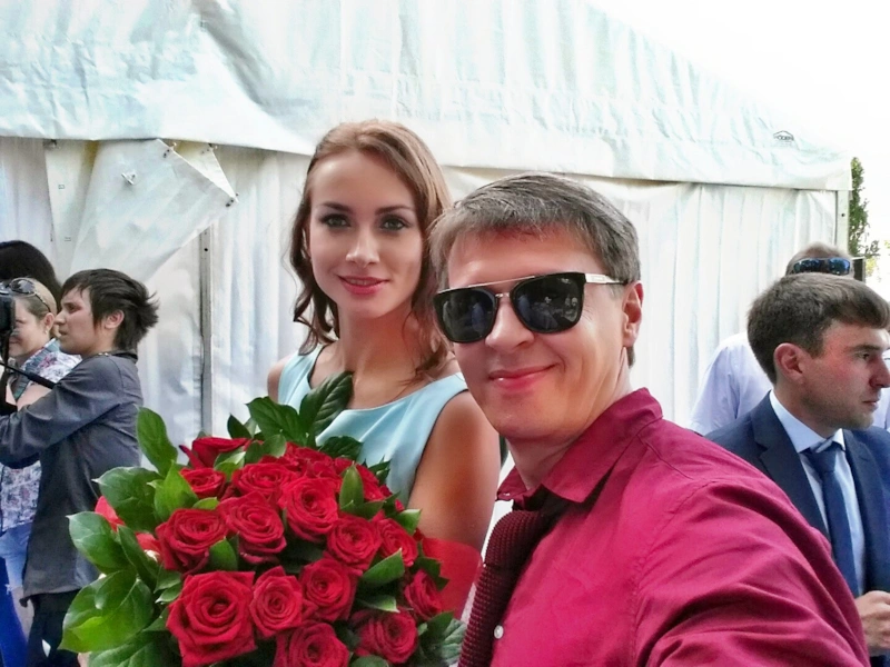 Сергей Исаев с бывшей женой