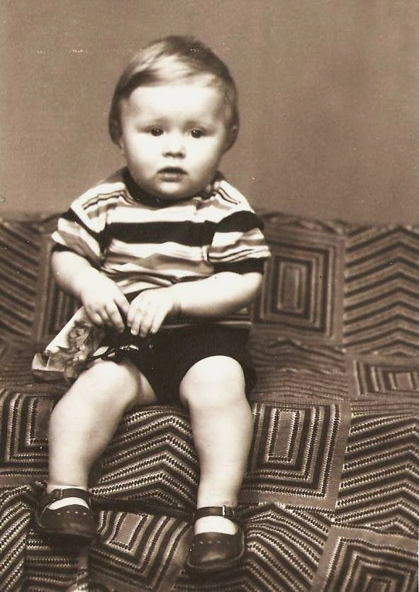 Сергей Исаев в детстве