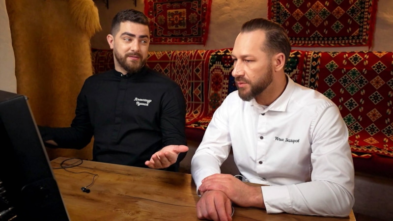 Илья Захаров и Александр Пушков