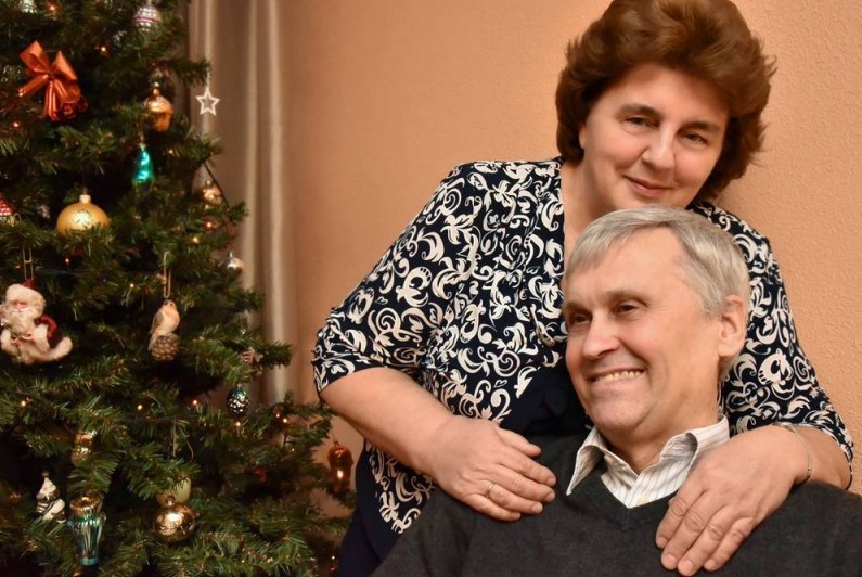 Юрий Сипко с женой