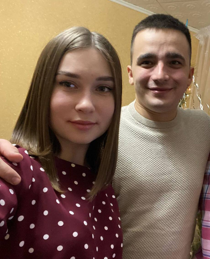 Сергей Семенов с женой