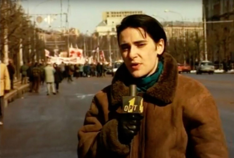 Елена Погребижская в молодости