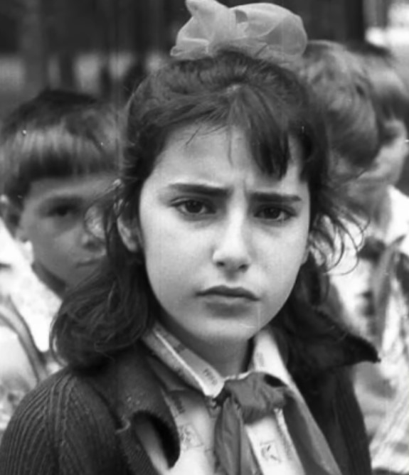 Елена Погребижская в детстве