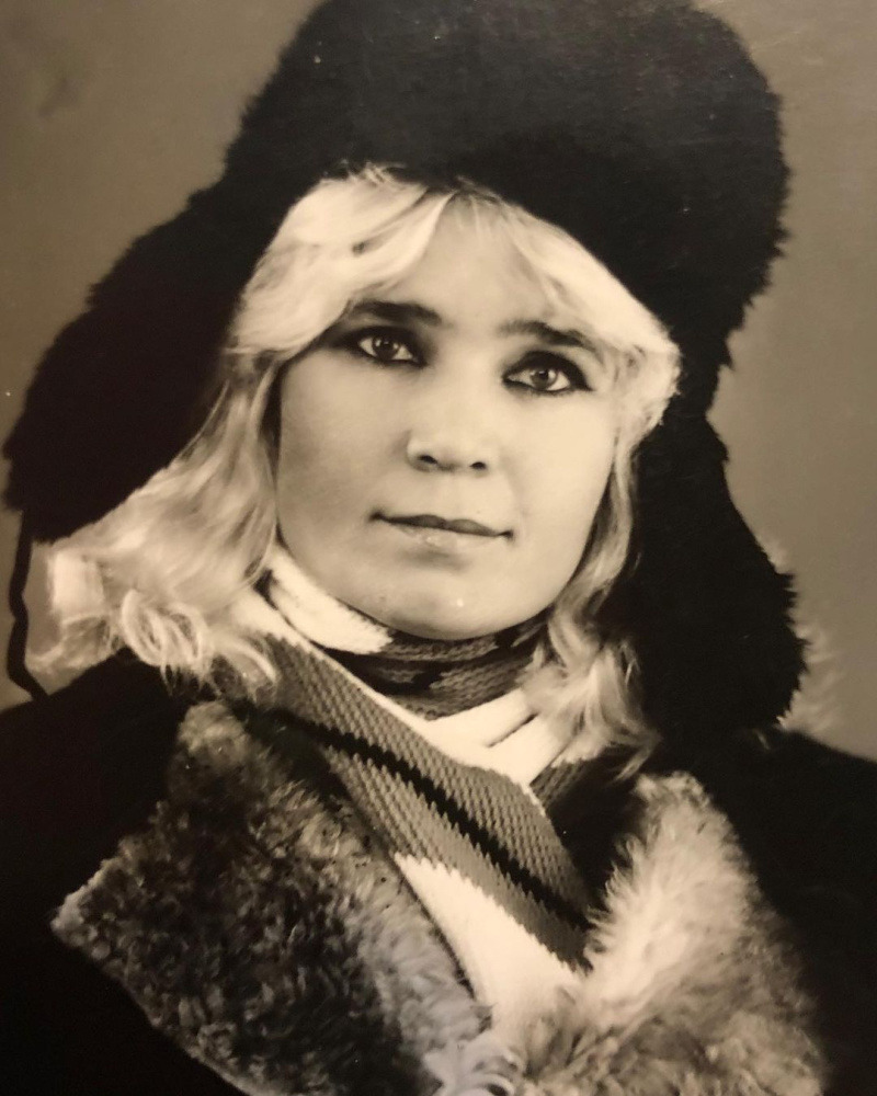 Октябрина Ганичкина в молодости