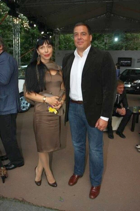Александр Любимов с женой