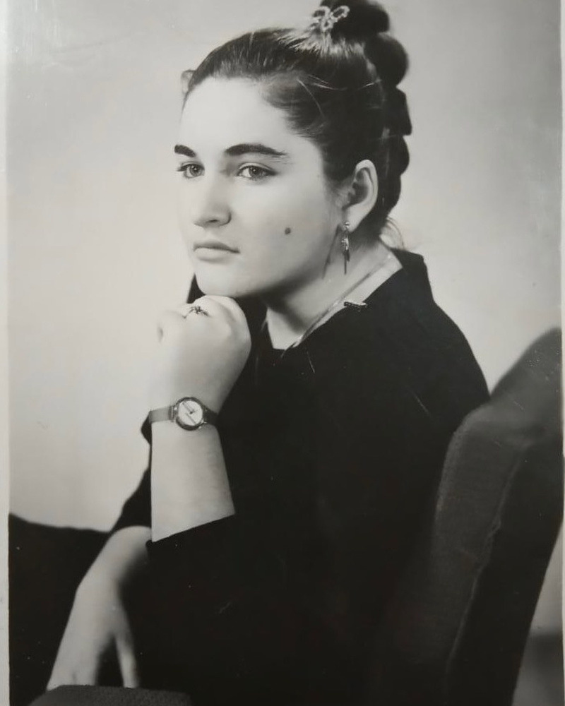 Хибла Герзмава в молодости