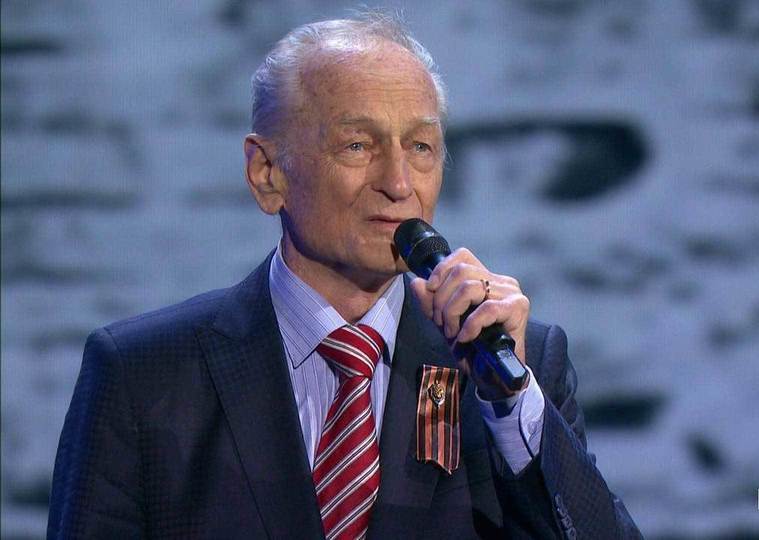 Михаил Ножкин на концерте «Спасибо за верность, потомки!»